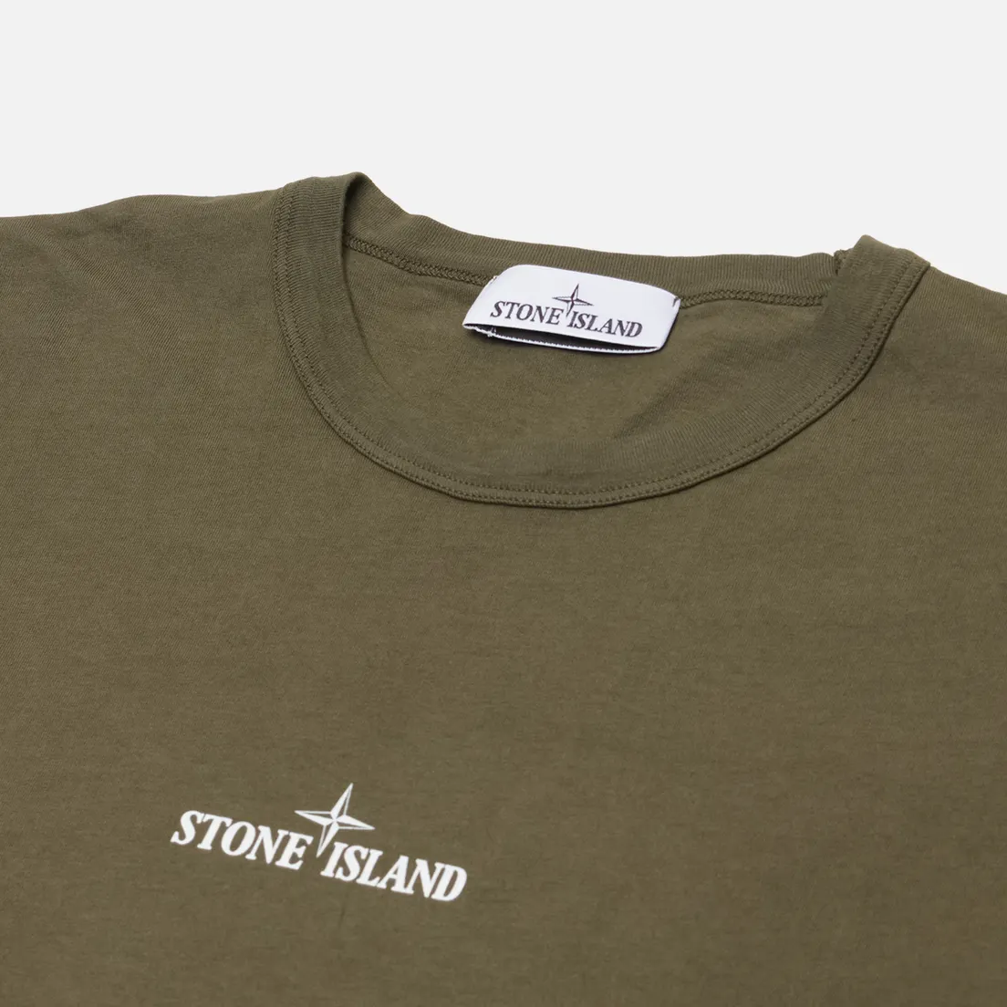 Stone Island Мужская футболка Combed Organic Cotton Jersey