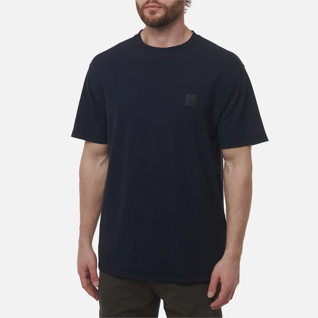 Stone Island Мужская футболка Compass Patch Ghost