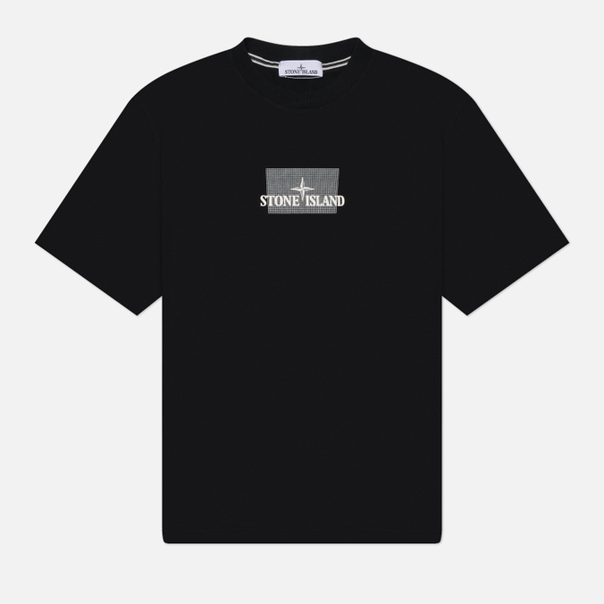 Мужская футболка Stone Island Grid Print