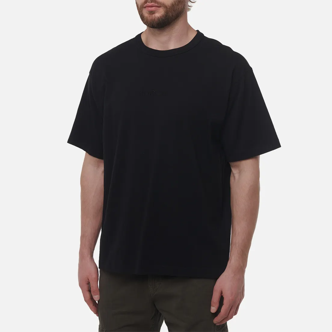 Stone Island Мужская футболка Organic Cotton Jersey