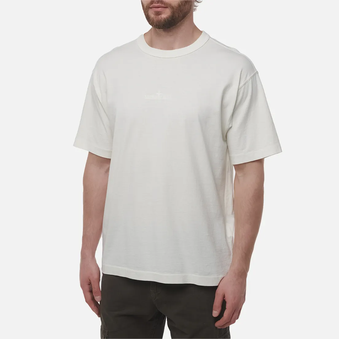 Stone Island Мужская футболка Organic Cotton Jersey