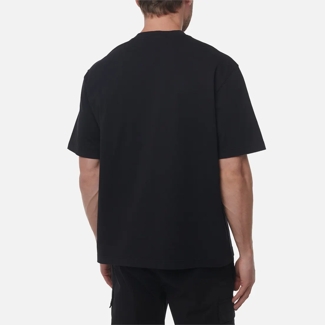 Stone Island Мужская футболка Monocolour Compass Patch