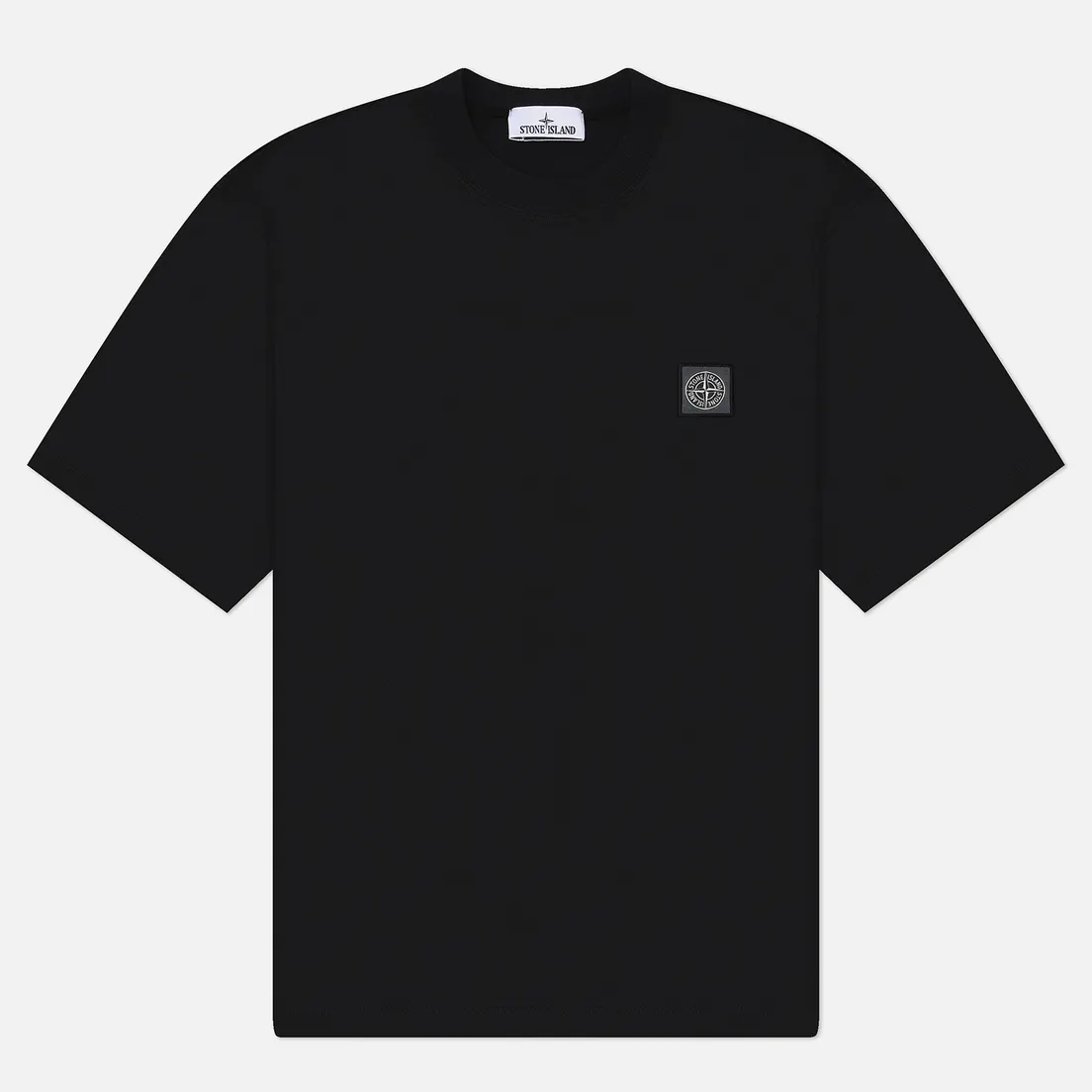 Stone Island Мужская футболка Monocolour Compass Patch