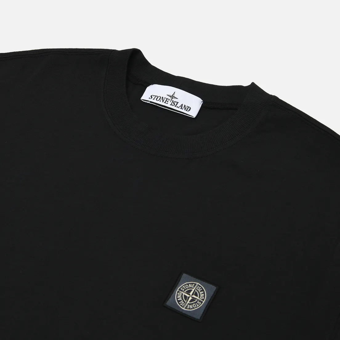 Stone Island Мужская футболка Monocolour Compass Patch