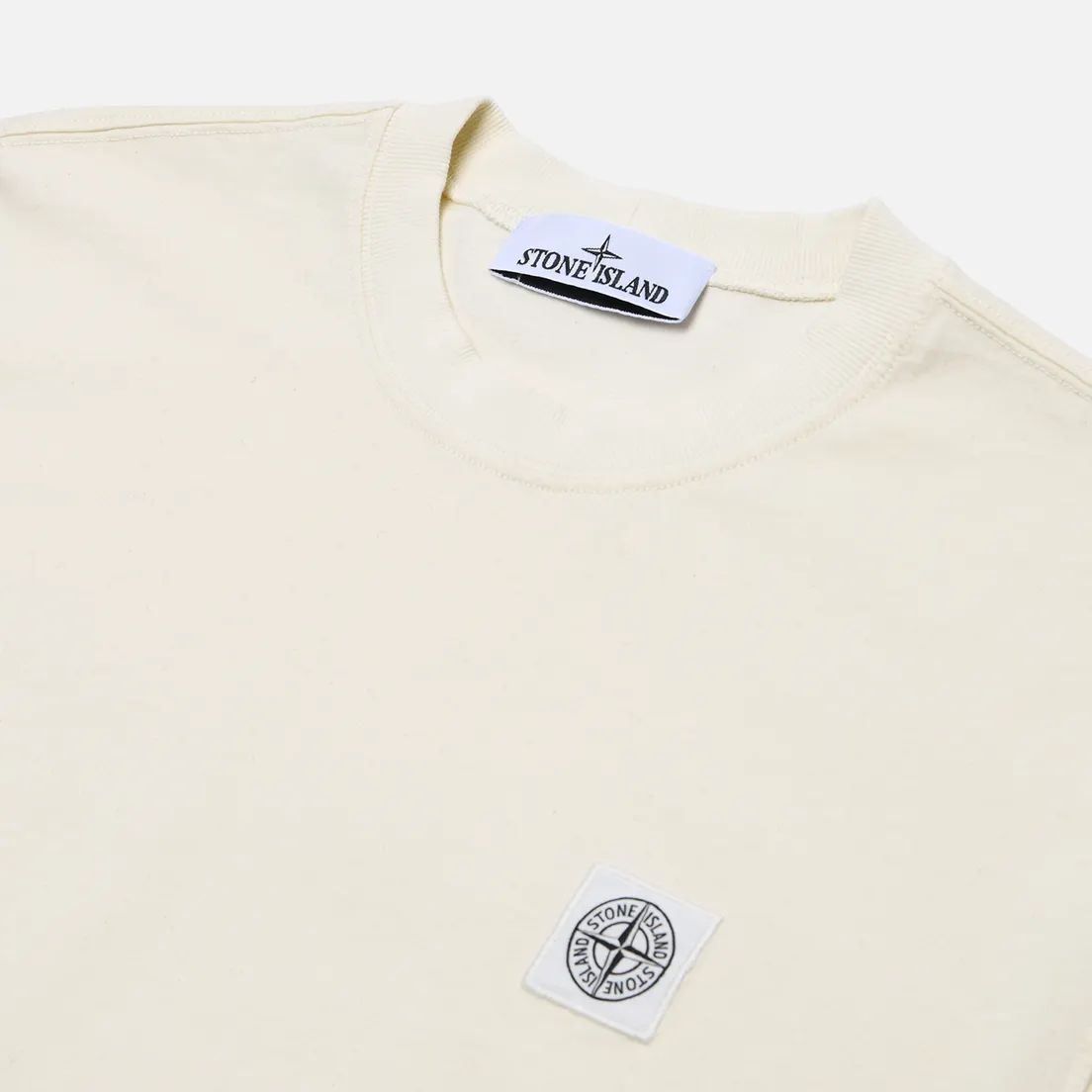 Stone Island Мужская футболка Monocolour Compass Patch