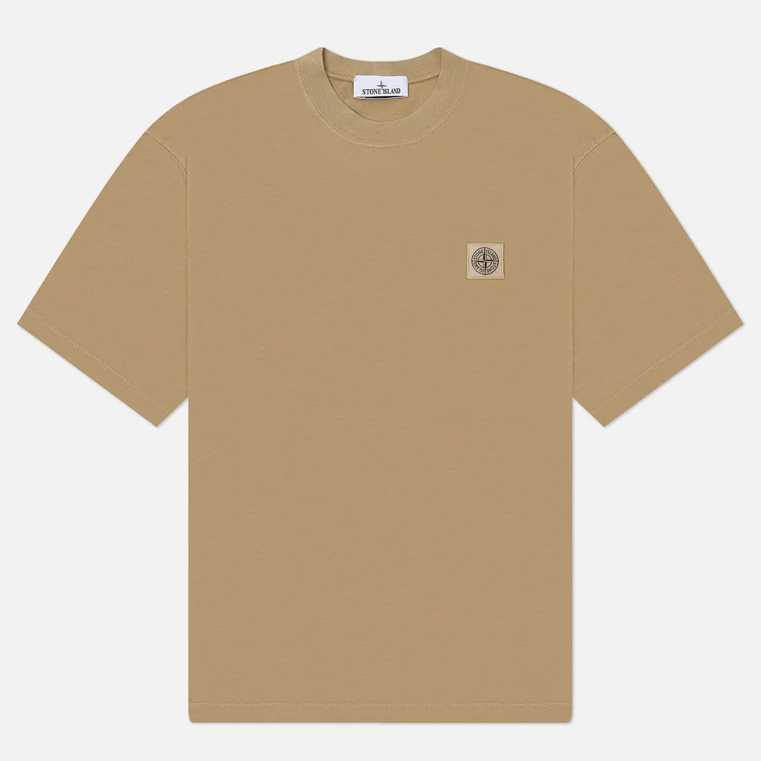 Stone Island Мужская футболка Monocolour Compass Patch