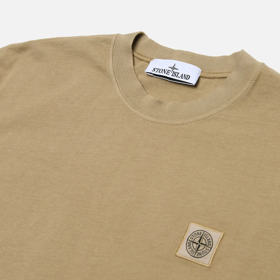 Stone Island Мужская футболка Monocolour Compass Patch