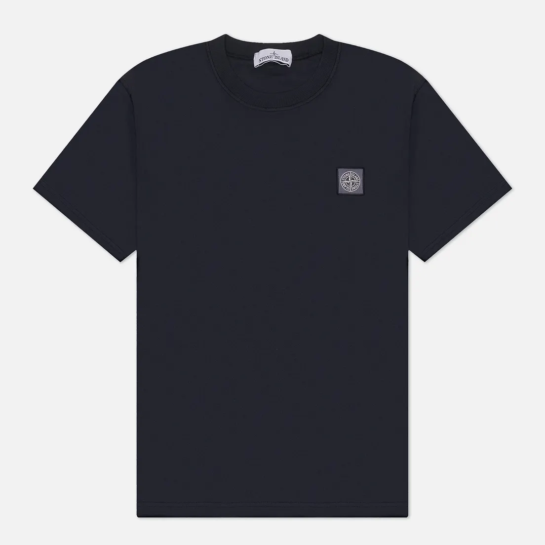 Stone Island Мужская футболка Organic Cotton Jersey Fissato Effect