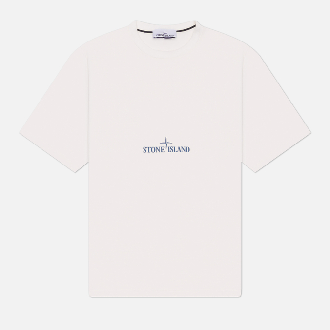 Мужская футболка Stone Island Geometric Crack Print