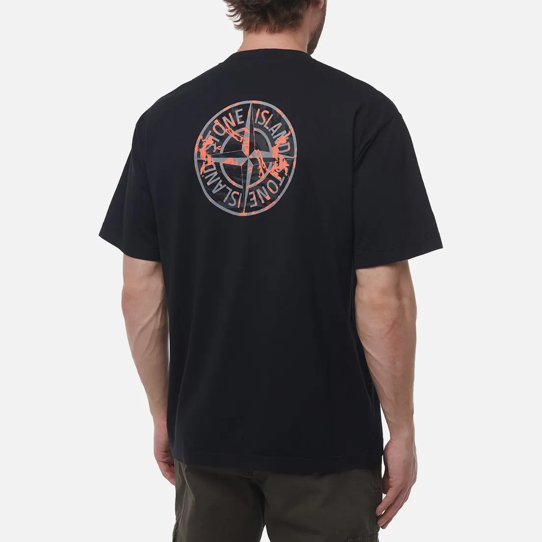 Stone Island Мужская футболка Compass Camo