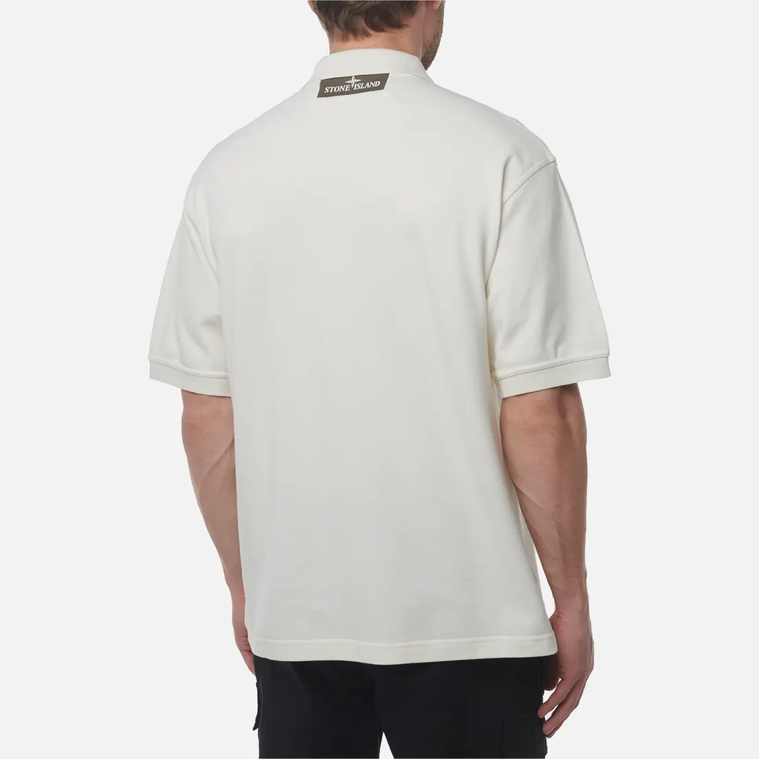 Stone Island Мужское поло 50/2 Organic Cotton Pique