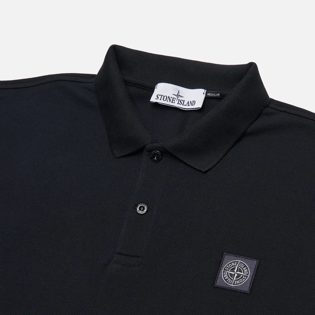 Stone Island Мужское поло 50/2 Organic Cotton Pique