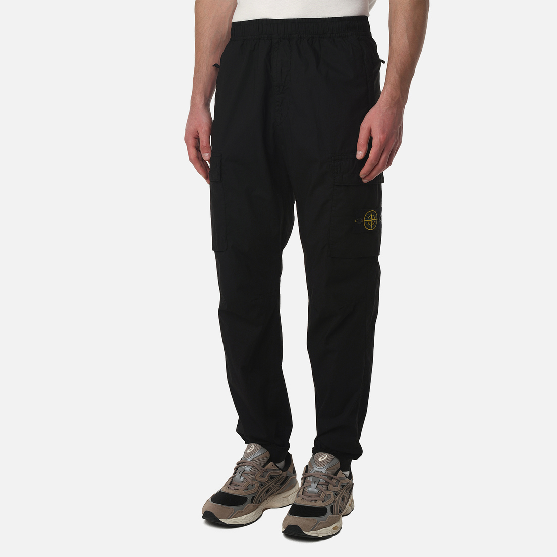 Stone Island Мужские брюки Stretch Cotton Tela Paracadute