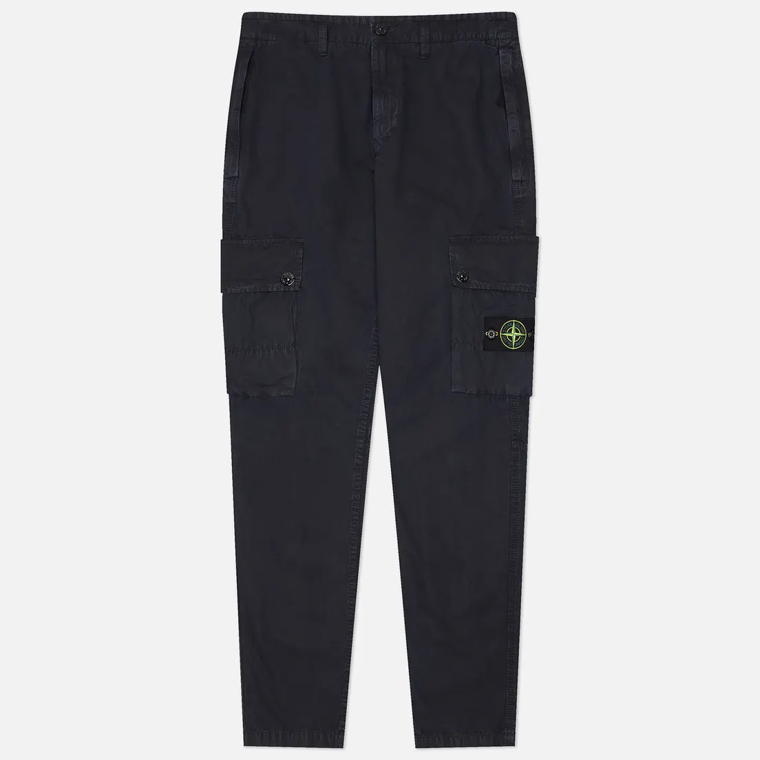 Stone Island Мужские брюки Brushed Organic Cotton Canvas Old Effect Slim