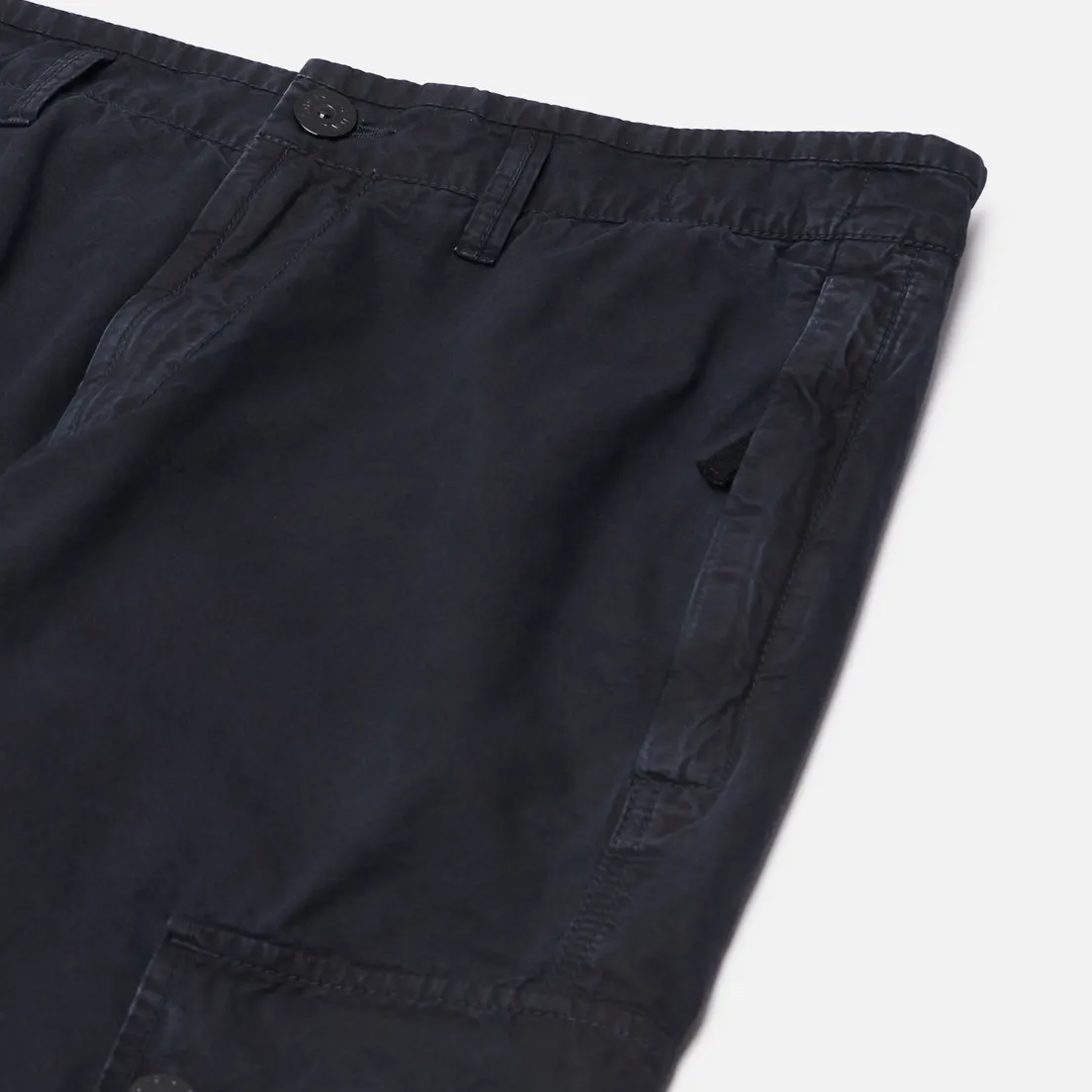 Stone Island Мужские брюки Brushed Organic Cotton Canvas Old Effect Slim