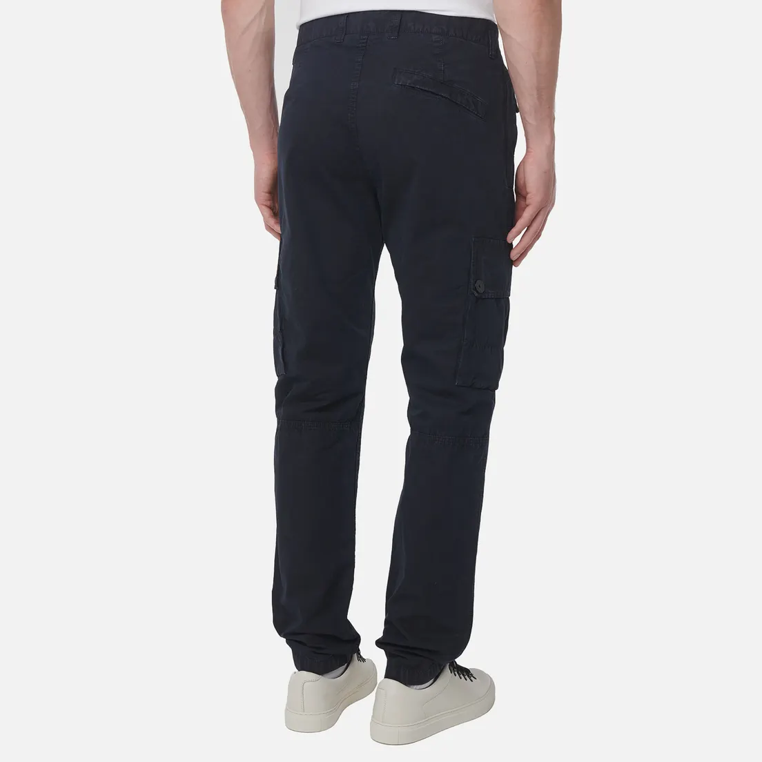 Stone Island Мужские брюки Brushed Organic Cotton Canvas Old Effect Slim