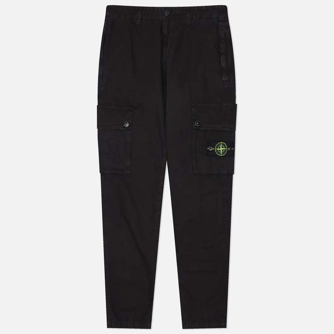 Stone Island Мужские брюки Brushed Organic Cotton Canvas Old Effect Slim