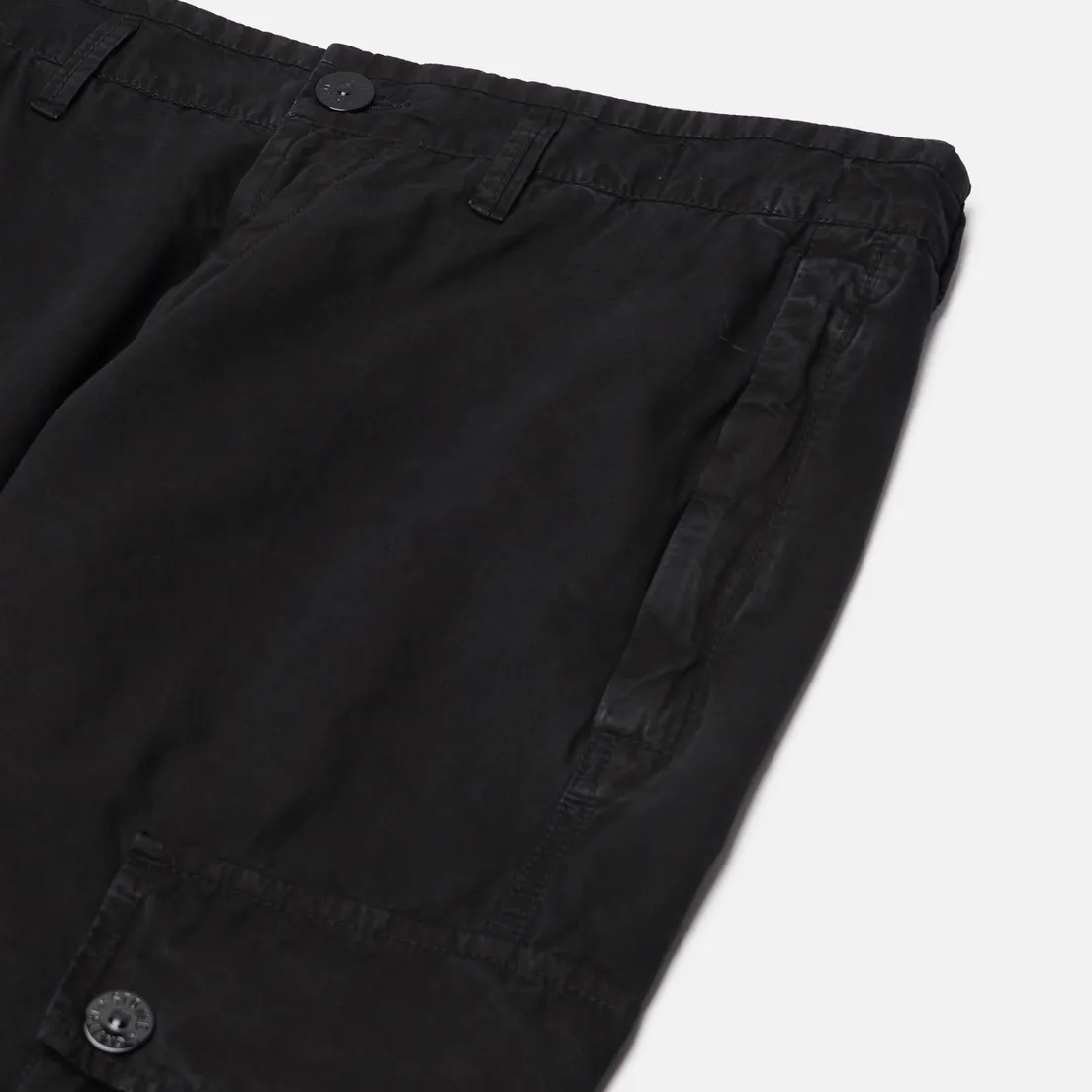 Stone Island Мужские брюки Brushed Organic Cotton Canvas Old Effect Slim