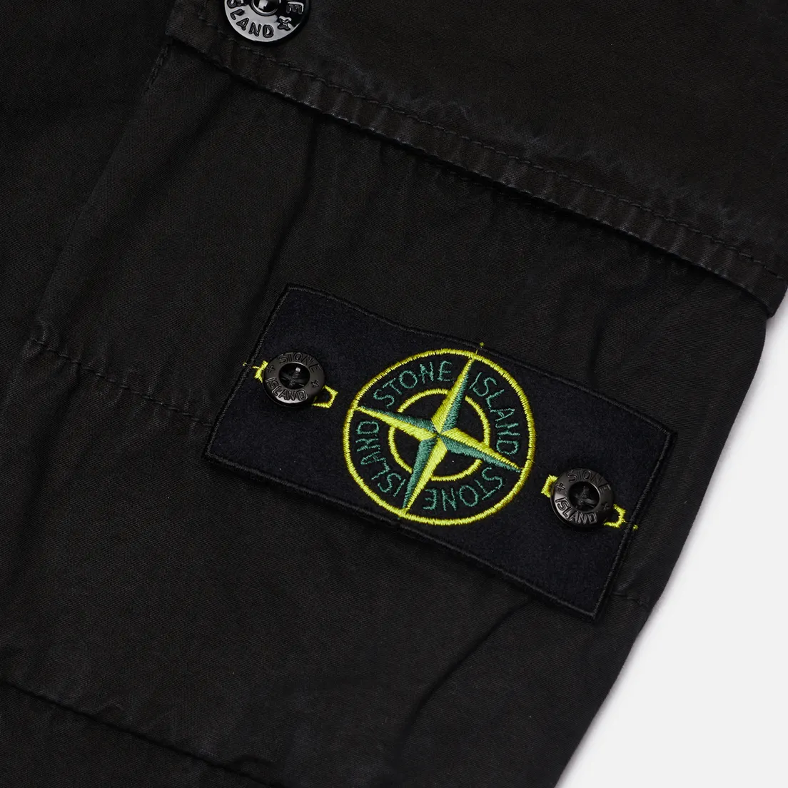 Stone Island Мужские брюки Brushed Organic Cotton Canvas Old Effect Slim