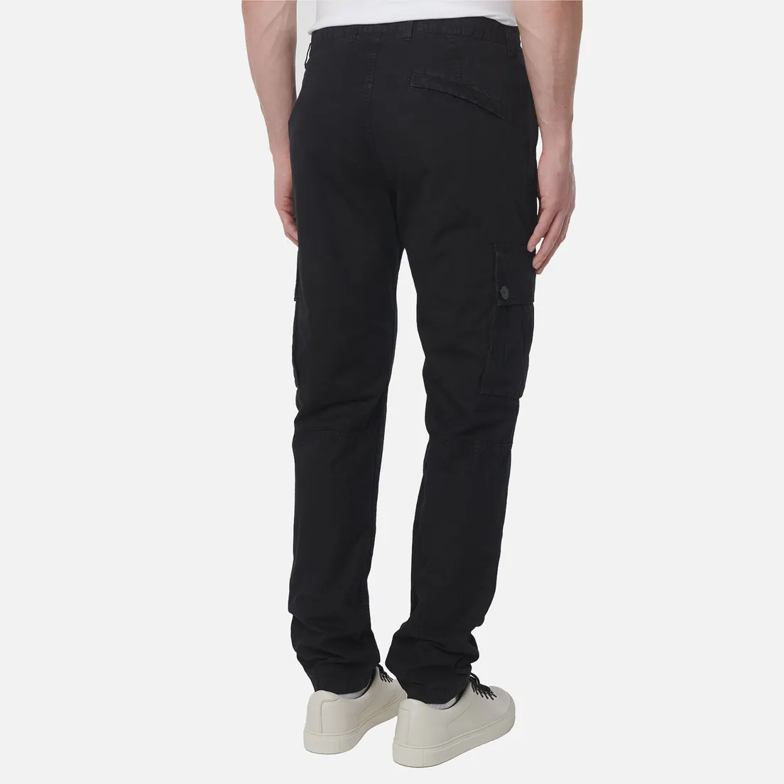 Stone Island Мужские брюки Brushed Organic Cotton Canvas Old Effect Slim