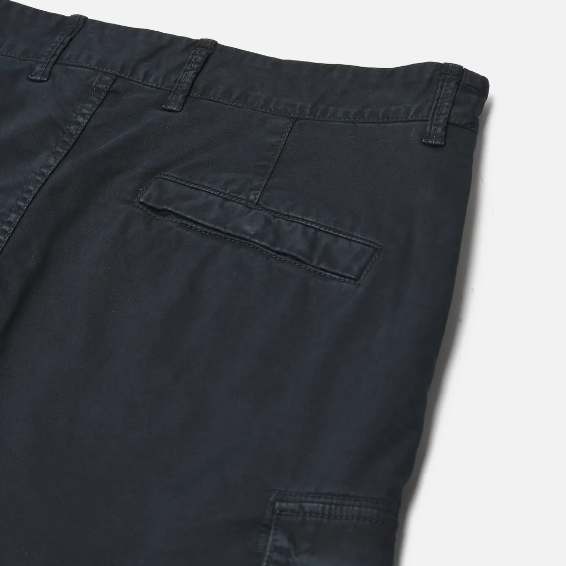 Stone Island Мужские брюки Stretch Organic Broken Twull Cotton Old Effect