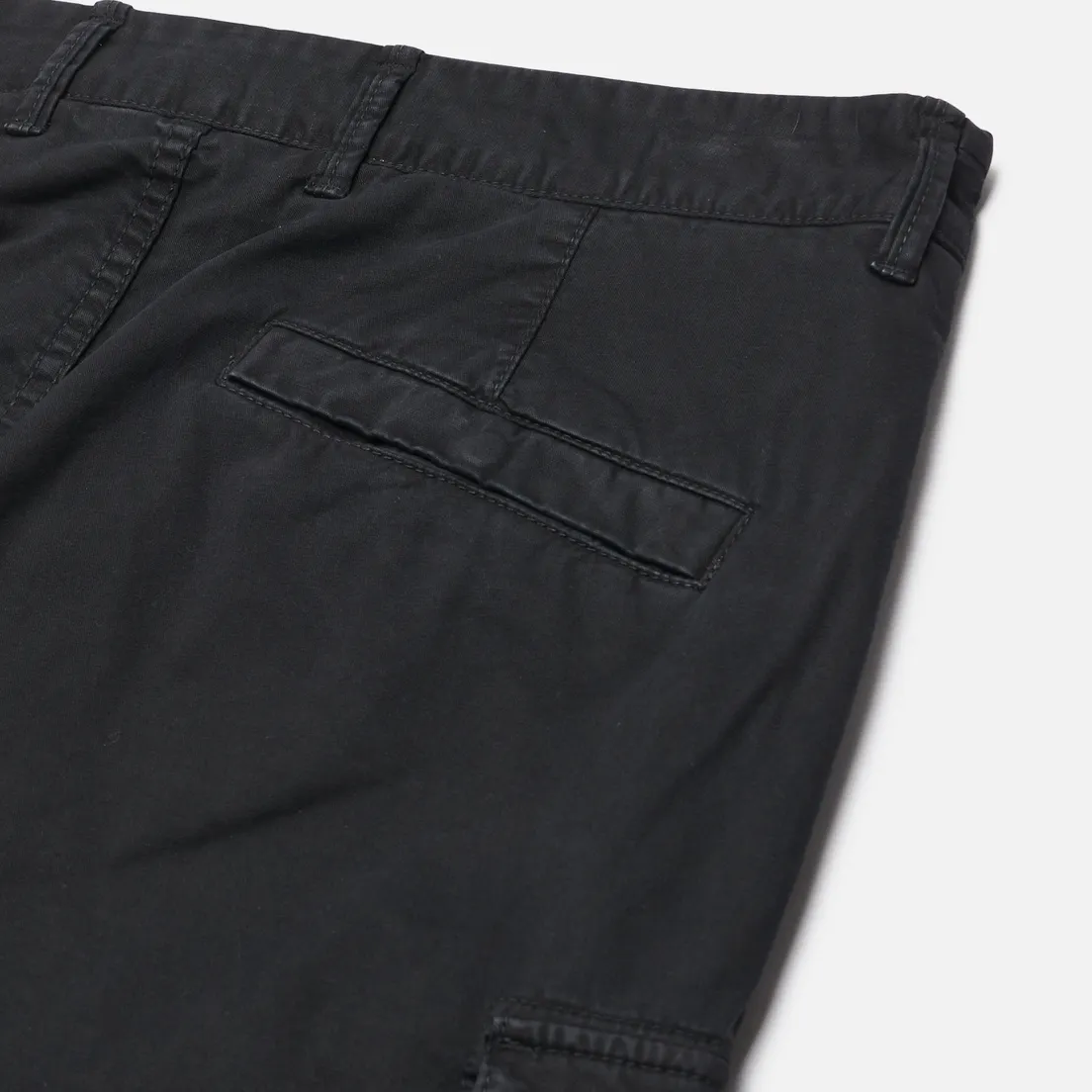 Stone Island Мужские брюки Stretch Organic Broken Twull Cotton Old Effect