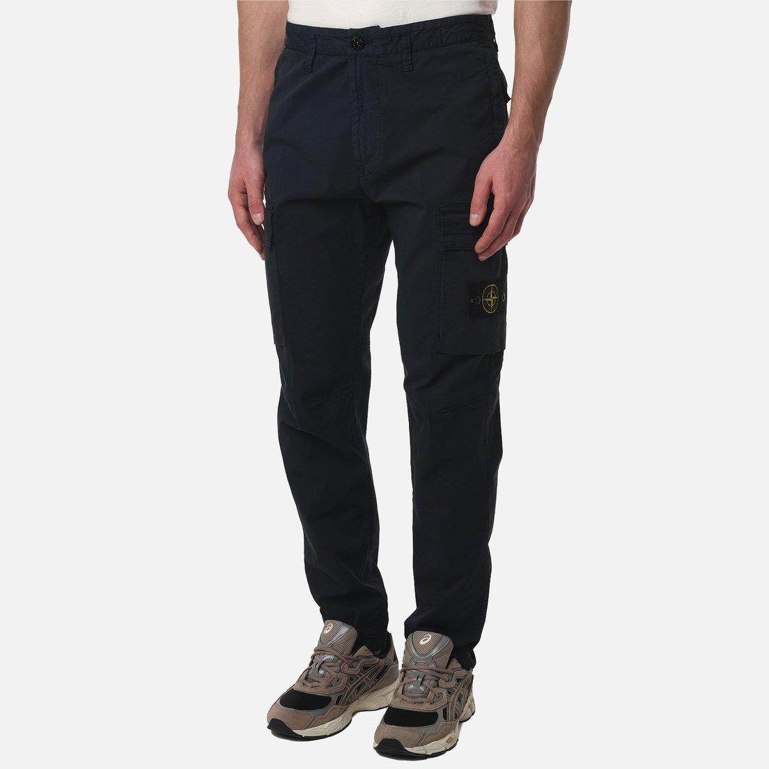 Stone Island Мужские брюки Supima Cotton Twill Stretch-TC