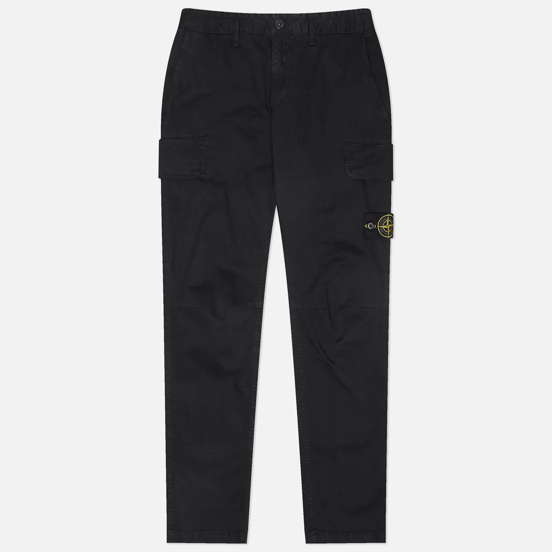 Stone Island Мужские брюки Stretch Organic Broken Twill Cotton Old Effect Skinny