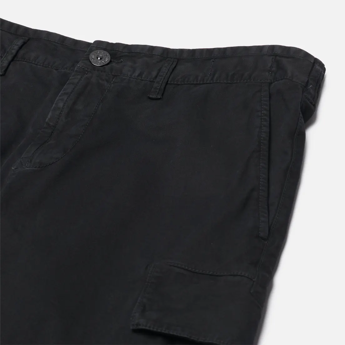 Stone Island Мужские брюки Stretch Organic Broken Twill Cotton Old Effect Skinny