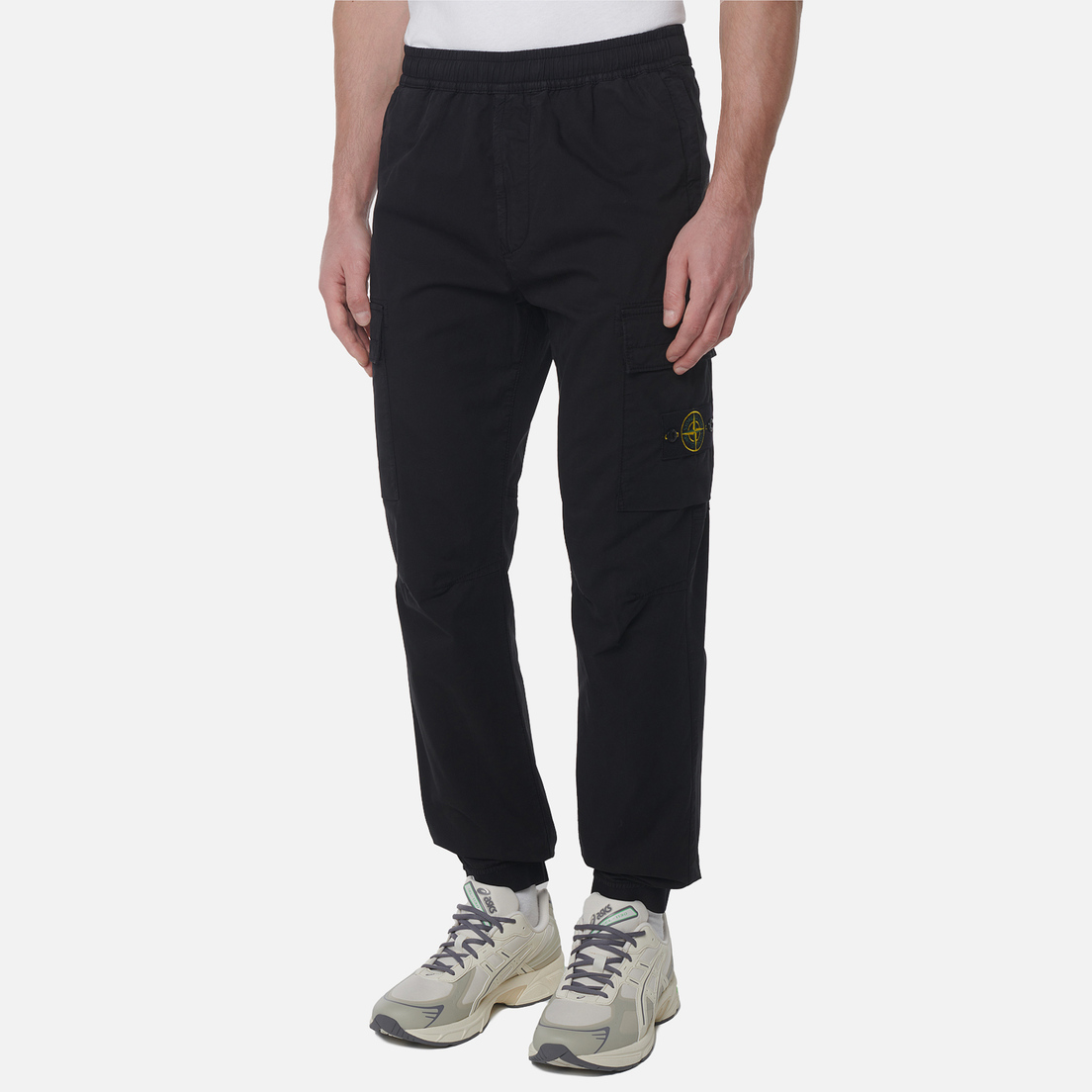 Stone Island Мужские брюки Supima Cotton Twill Stretch-TC Regular