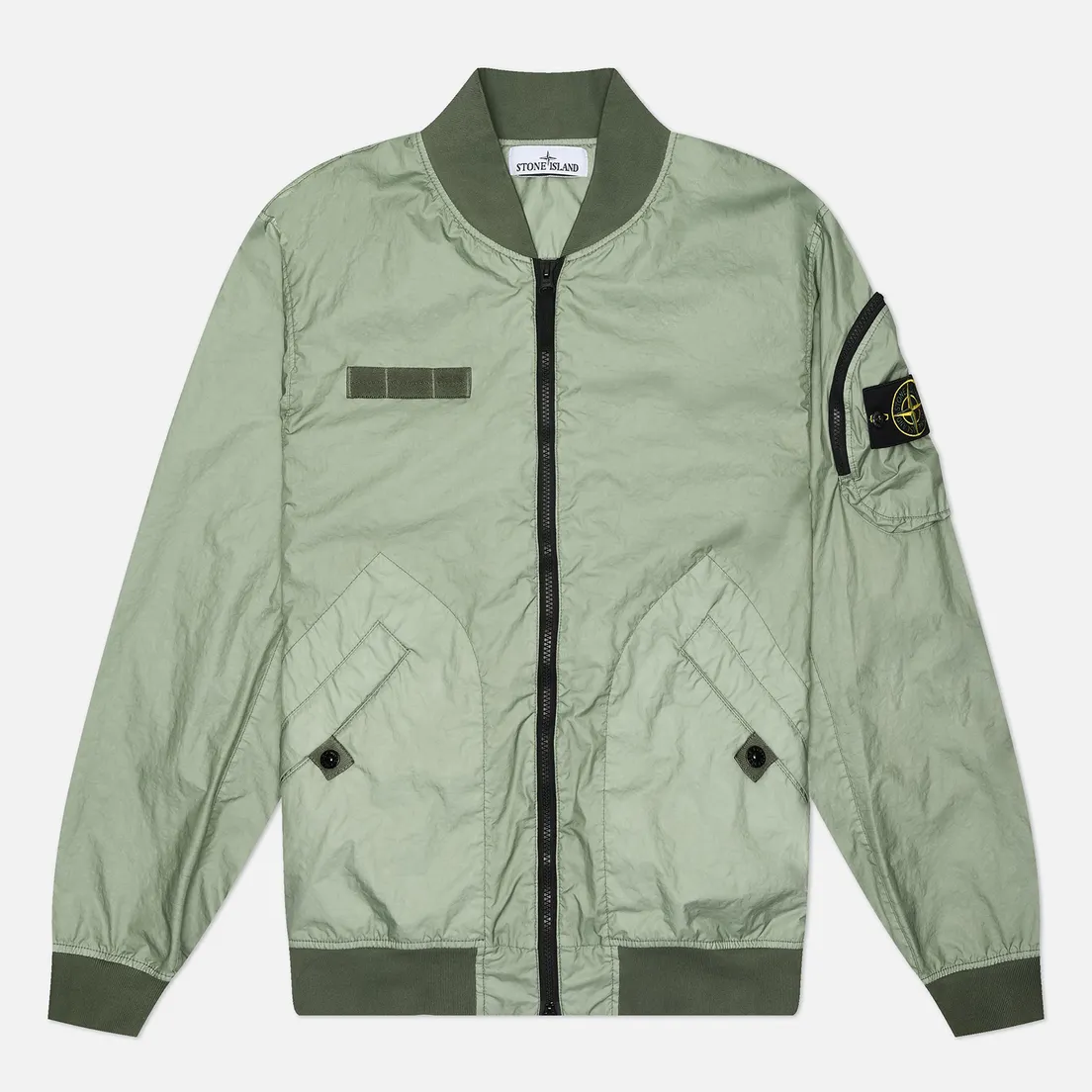Stone Island Мужская куртка бомбер Membrana 3L TC