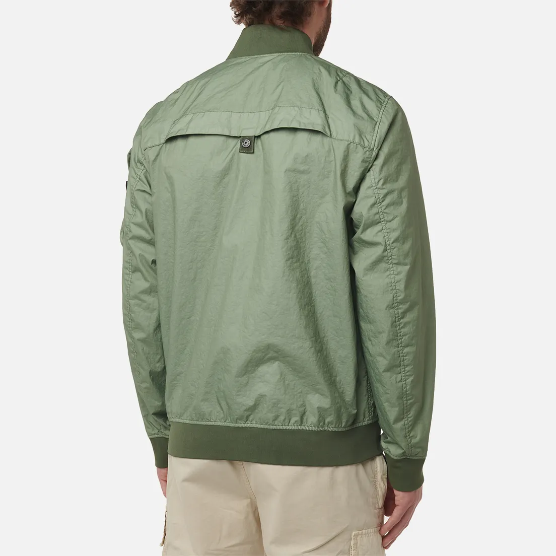 Stone Island Мужская куртка бомбер Membrana 3L TC
