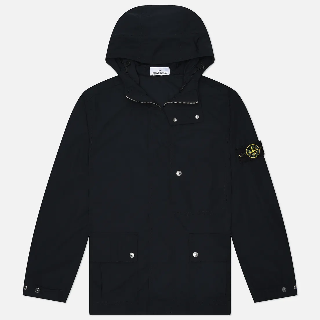 Stone Island Мужская куртка ветровка Micro Twill Hooded