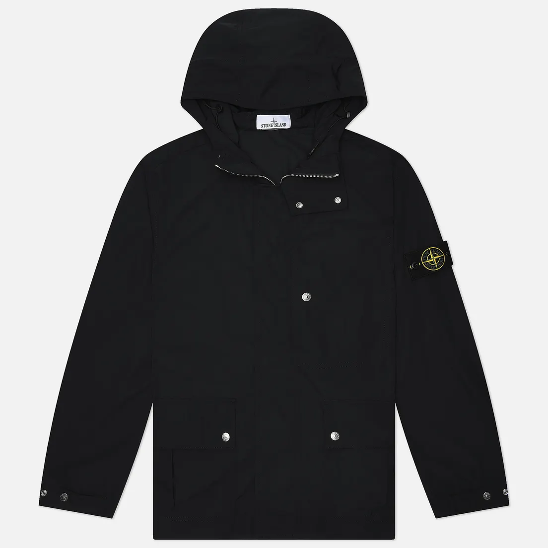 Stone Island Мужская куртка ветровка Micro Twill Hooded