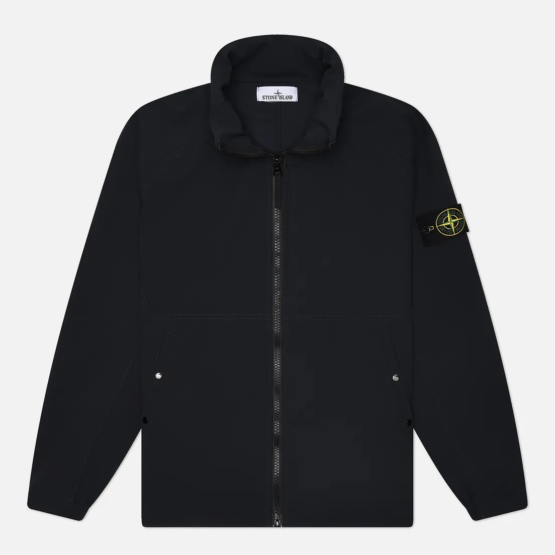 Stone Island Мужская куртка ветровка Light Soft Shell-R E.Dye