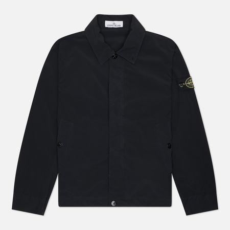 Мужская куртка ветровка Stone Island Light Compact Touch Poly-TC, цвет синий, размер L