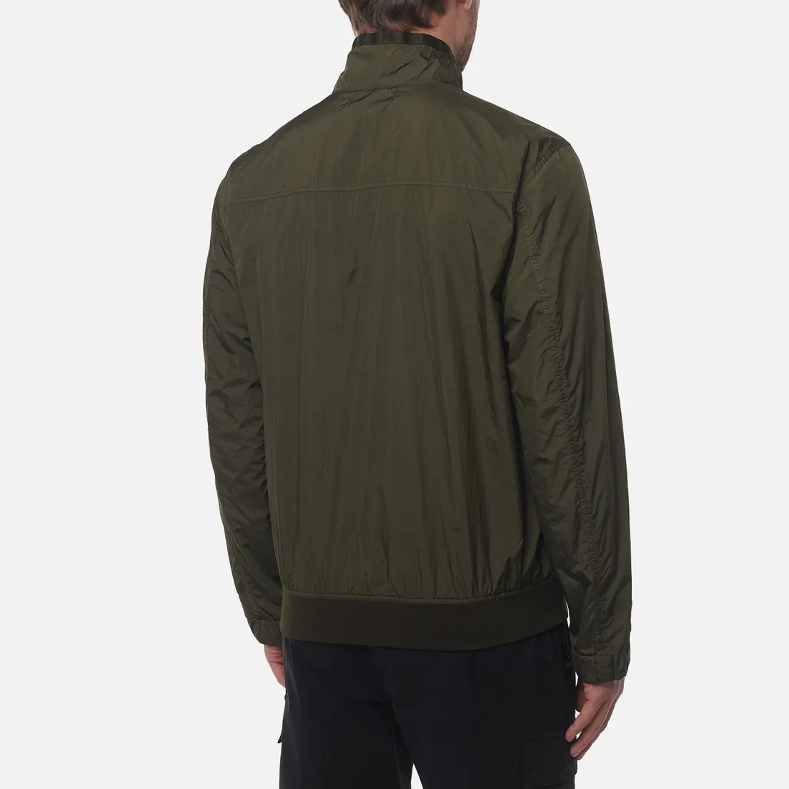 Stone Island Мужская куртка ветровка Crinkle Reps R-NY