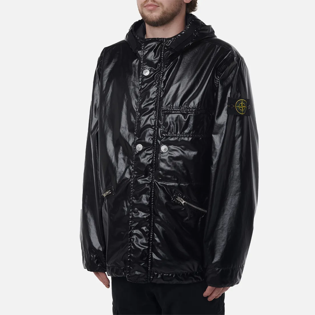Stone Island Мужская куртка парка Mussola Gommata-TC