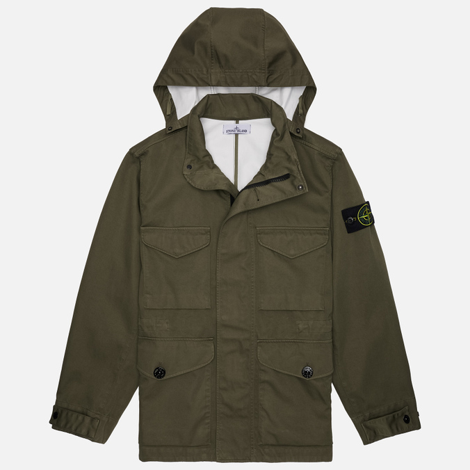 Мужская демисезонная куртка Stone Island Raso Gommato 3L 119890₽