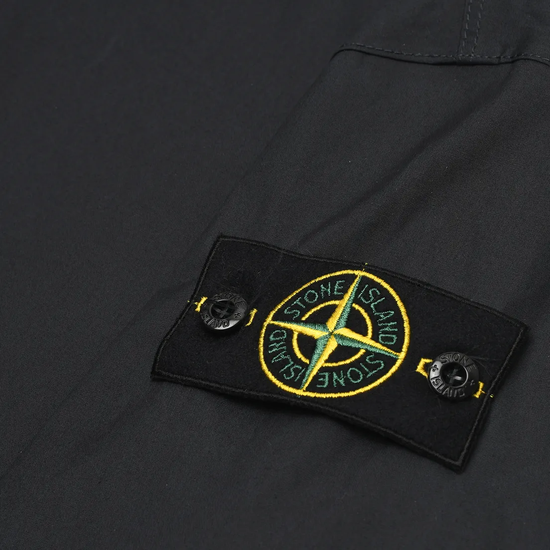 Stone Island Мужская куртка ветровка Supima Cotton Canvas Non-Aqueous Dyeing Technology
