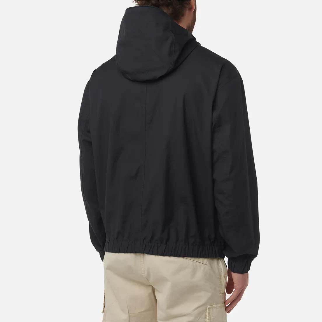 Stone Island Мужская куртка ветровка Supima Cotton Canvas Non-Aqueous Dyeing Technology