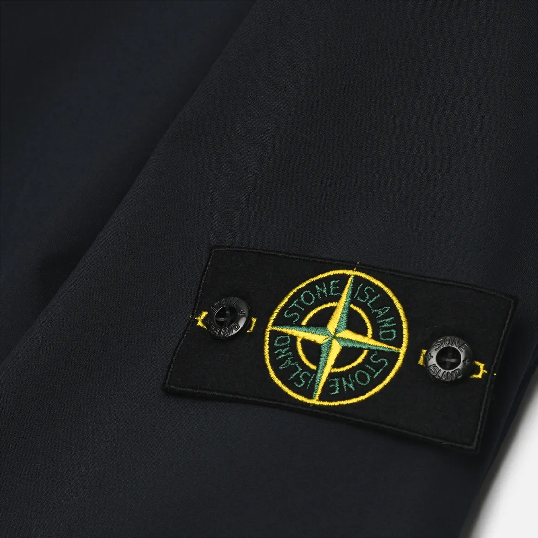 Stone Island Мужская куртка ветровка Light Soft Shell-R E.Dye Hooded