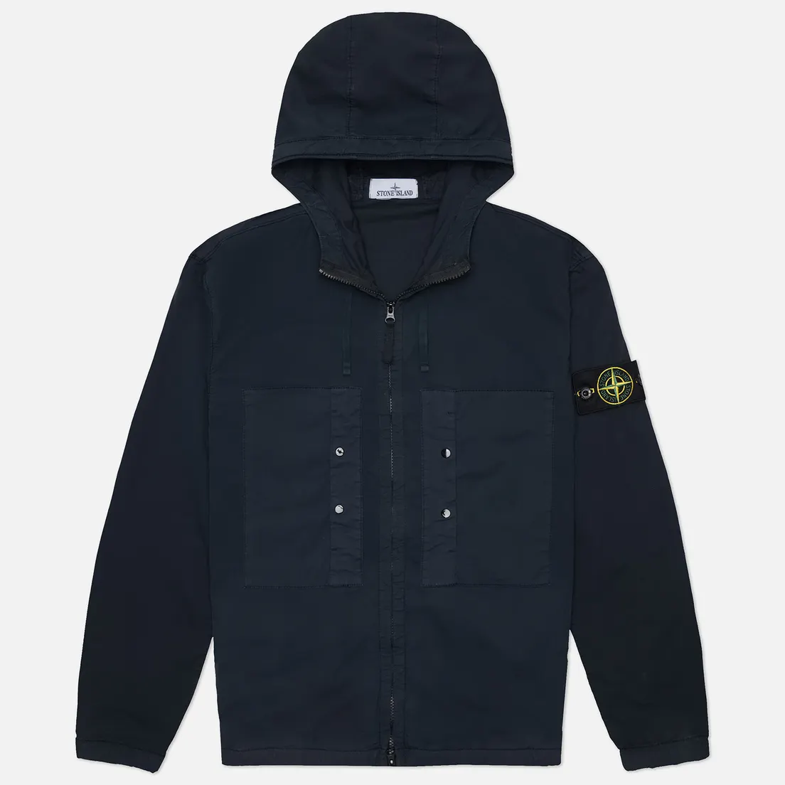 Stone Island Мужская куртка ветровка Supima Cotton Twill Stretch-TC