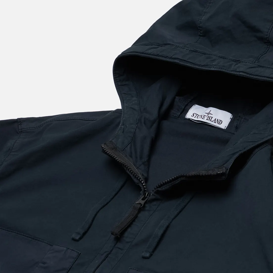 Stone Island Мужская куртка ветровка Supima Cotton Twill Stretch-TC