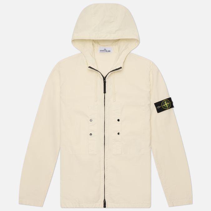 Мужская куртка ветровка Stone Island Supima Cotton Twill Stretch-TC