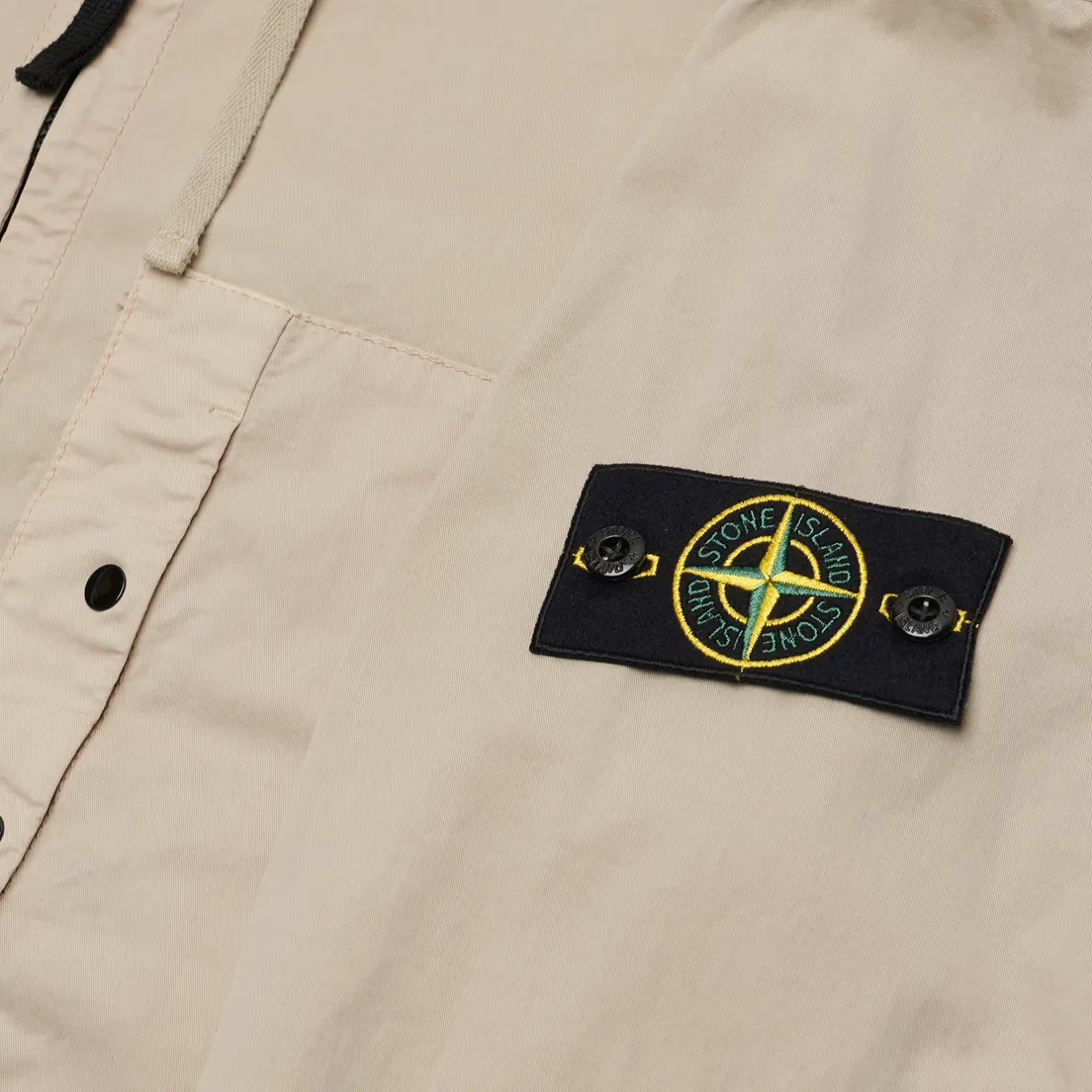Stone Island Мужская куртка ветровка Supima Cotton Twill Stretch-TC