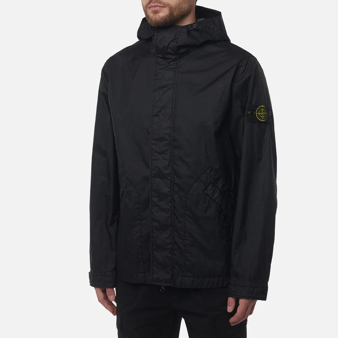 Stone Island Мужская куртка ветровка Membrana 3L TC Hooded