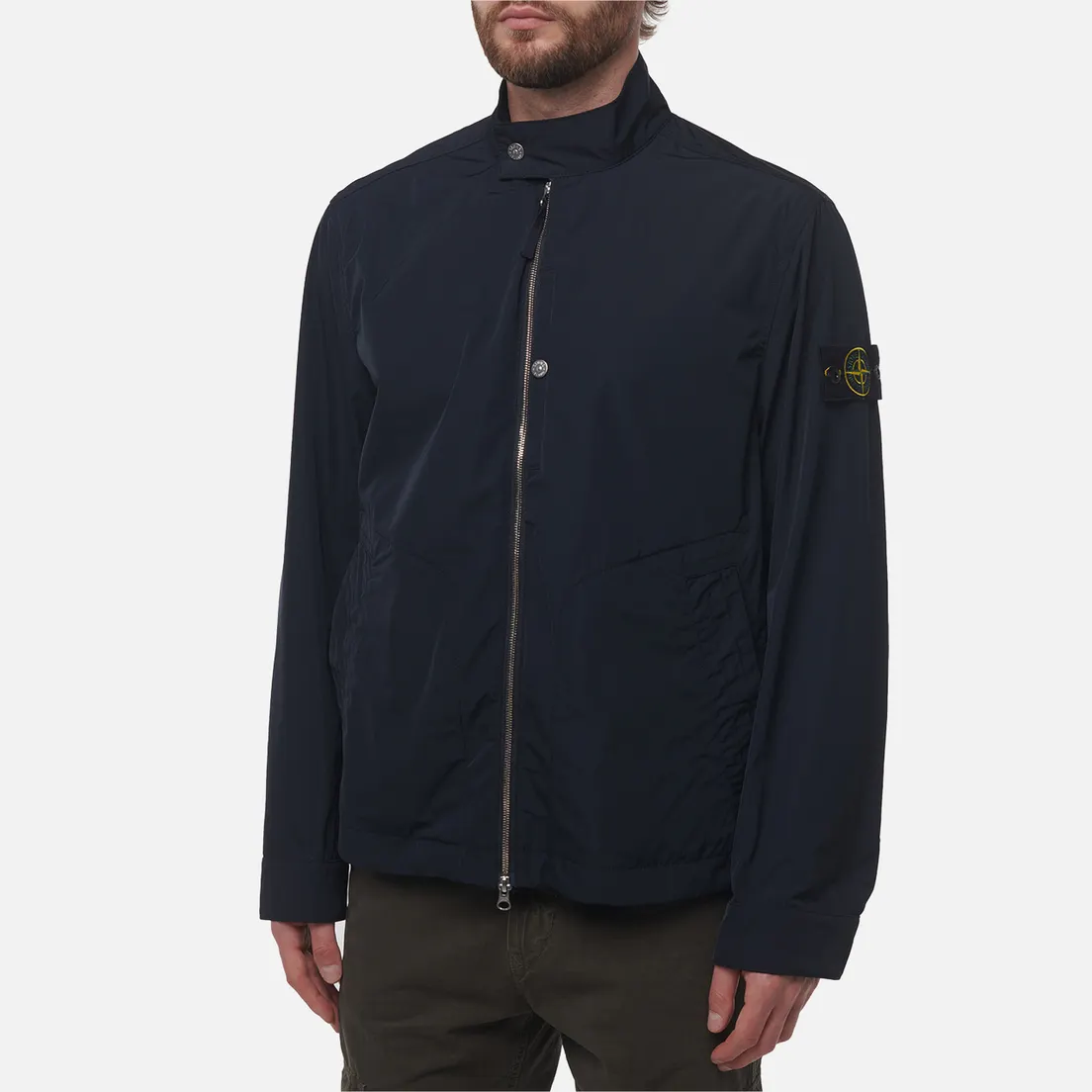 Stone Island Мужская куртка харрингтон Micro Twill