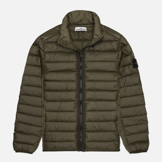 Мужской пуховик Stone Island Loom Woven Chambers Down-TC Lightweight