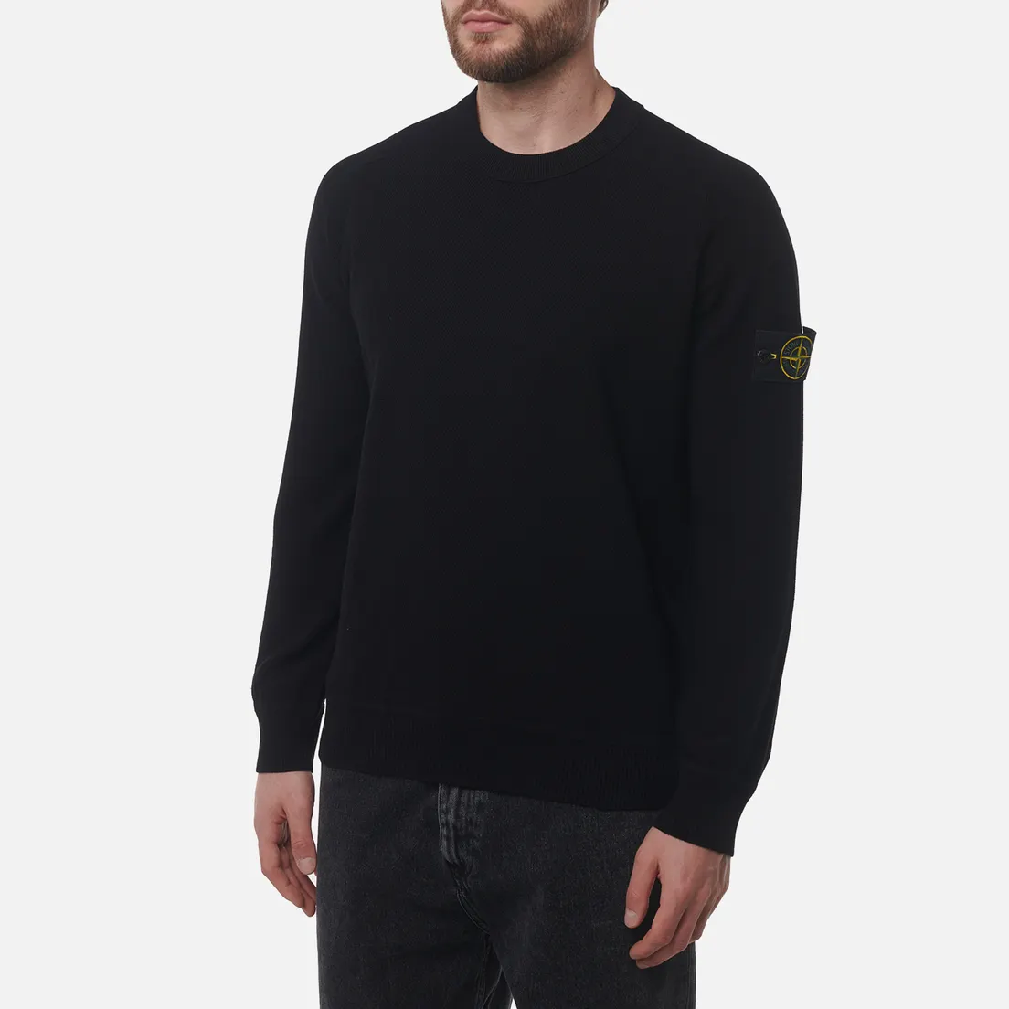 Stone Island Мужской свитер Soft Organic Micro Stitch